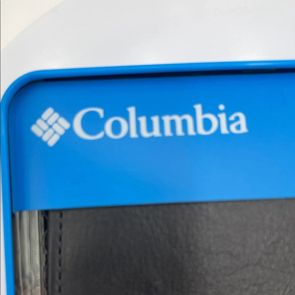 NWT Columbia Black RFID Security Wallet